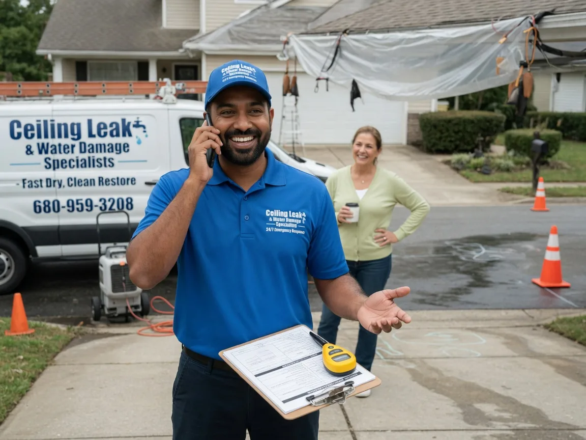 Ceiling Leak Cleanup Claudville, VA FAQs